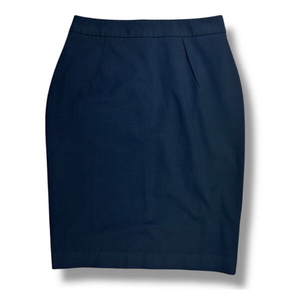 Vintage Body by Victoria Secret Black Pencil Skirt Sz 2 - Picture 1 of 8